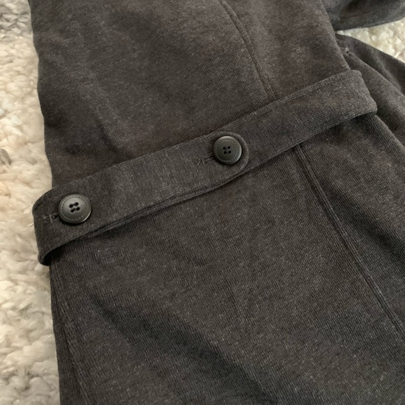 INC International Concepts Women’s Dark Gray Pea Coat Jacket Size Large - Picture 5 of 17
